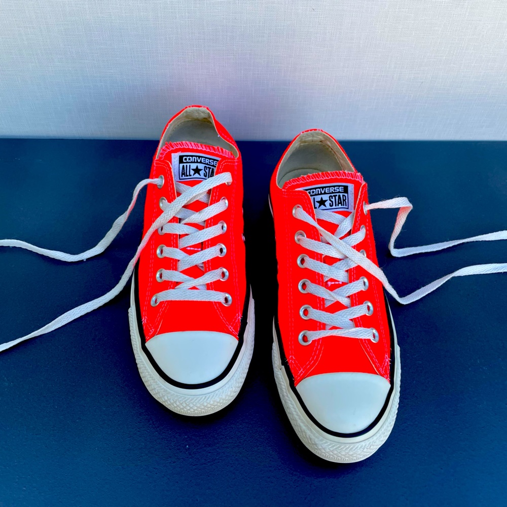 Vermilion Chuck Taylor Converse! An Instant Classic!